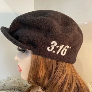Vintage Stone Cold Steve Austin Fleece Hat WWF One Size Unisex